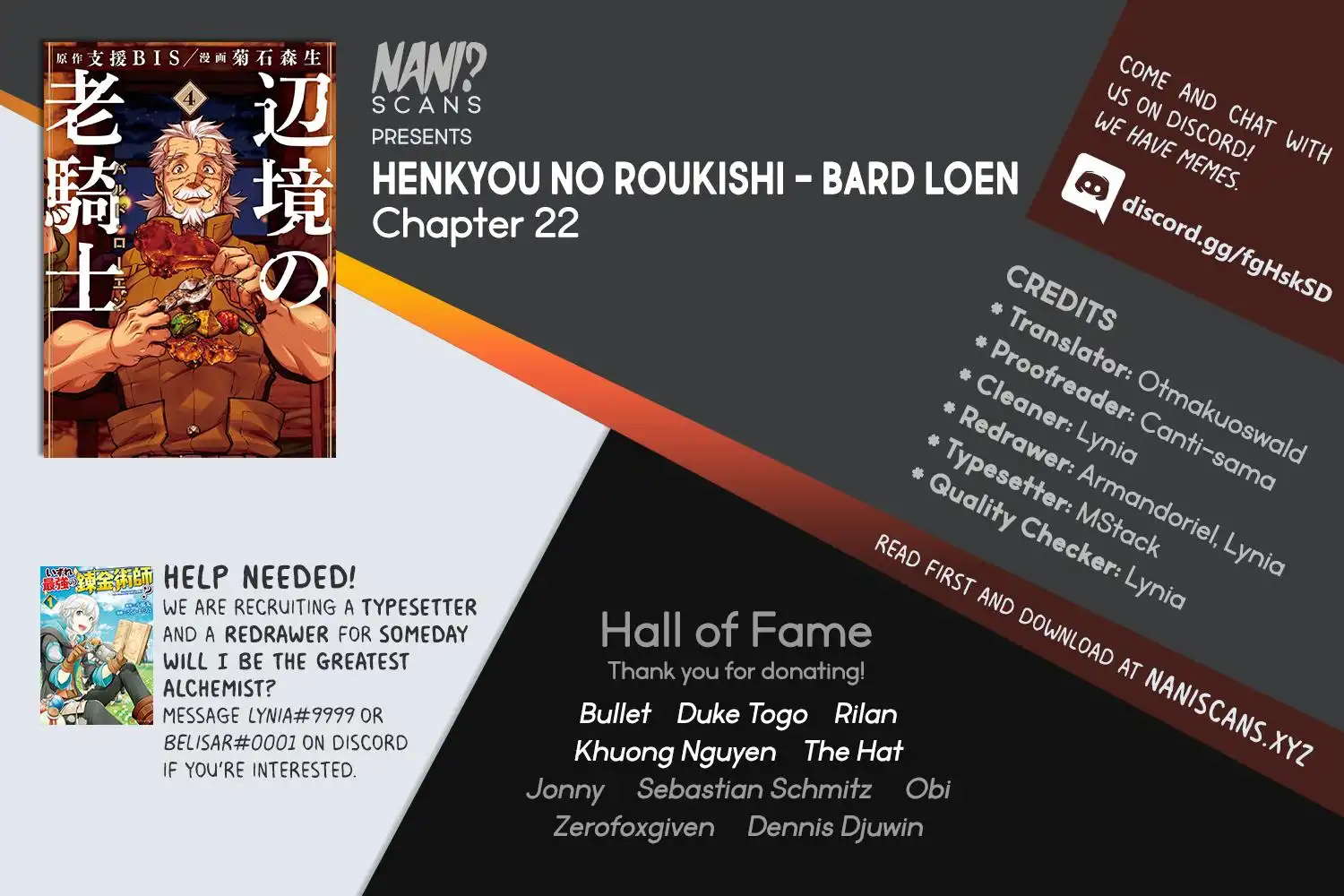 Henkyou no Roukishi - Bard Loen Chapter 22 1